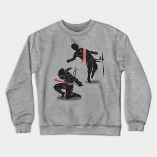 Ninja Vs Ninja Crewneck Sweatshirt